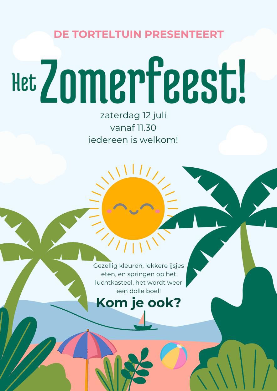 Zomerfeest in de Torteltuin